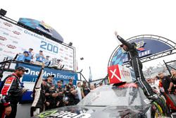 Ganador de la carrera Justin Allgaier, JR Motorsports, Chevrolet