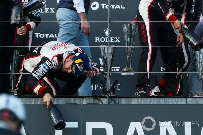 Ganadores, Fernando Alonso, Kazuki Nakajima, Sébastien Buemi, Toyota Gazoo Racing