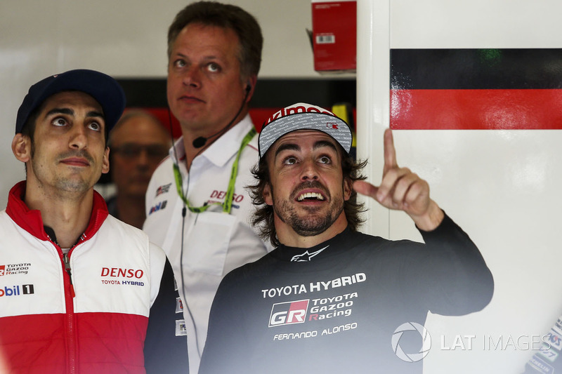 #8 Toyota Gazoo Racing Toyota TS050: Sébastien Buemi, Fernando Alonso