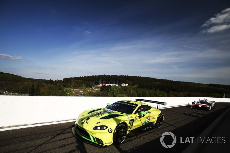 #97 Aston Martin Racing Aston Martin Vantage AMR: Alex Lynn, Maxime Martin, Jonathan Adam