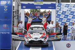 Le troisième Jari-Matti Latvala, Miikka Anttila, Toyota Yaris WRC, Toyota Gazoo Racing