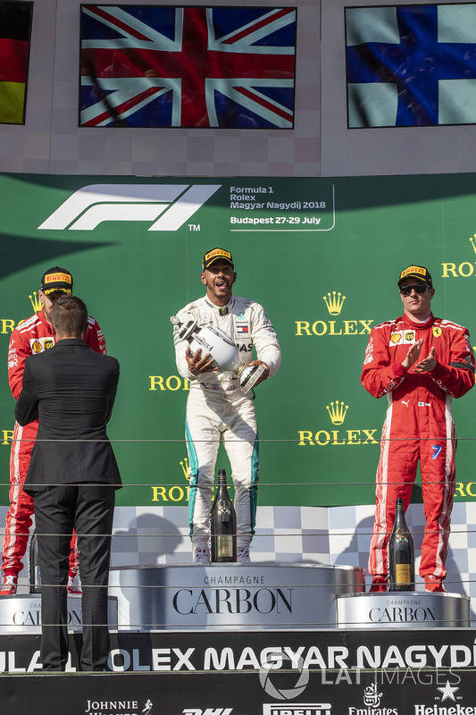 Себастьян Феттель, Ferrari, Льюіс Хемілтон, Mercedes-AMG F1, Кімі Райкконен, Ferrari