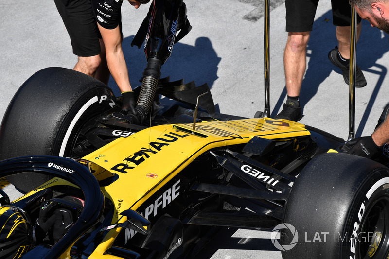 Nico Hulkenberg, Renault Sport F1 Team R.S. 18 burun