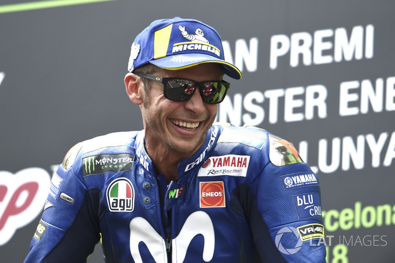 Podium: Valentino Rossi, Yamaha Factory Racing