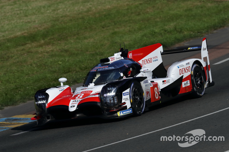 #8 Toyota Gazoo Racing Toyota TS050: Sébastien Buemi, Kazuki Nakajima, Fernando Alonso