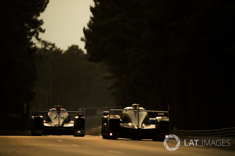 #33 Jackie Chan DC Racing Ligier JSP217 Gibson: David Cheng, Nicholas Boulle, Pierre Nicolet, #34 Jackie Chan DC Racing Ligier JSP217 Gibson: Ricky Taylor, Côme Ledogar, David Heinemeier Hansson