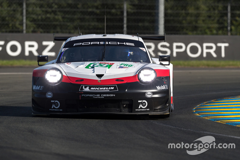 #93 Porsche GT Team Porsche 911 RSR: Patrick Pilet, Nick Tandy, Earl Bamber
