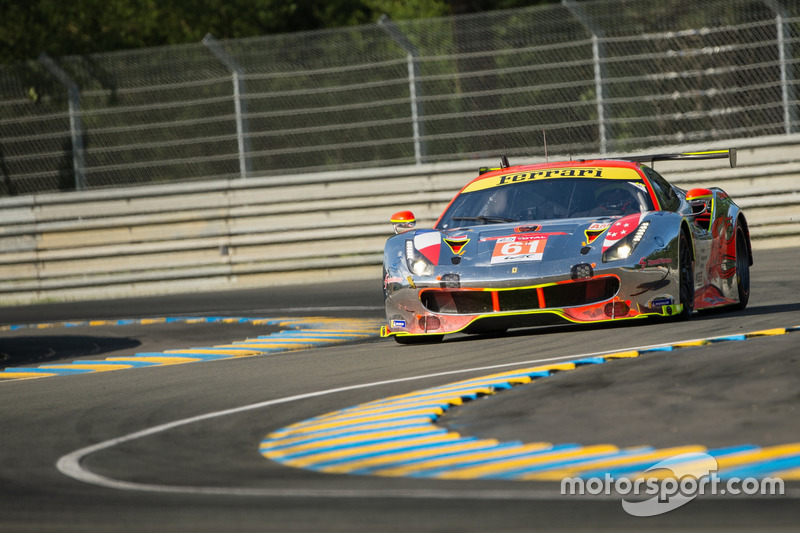 #61 Clearwater Racing Ferrari 488 GTE: Weng Sun Mok, Keita Sawa, Matthew Griffin