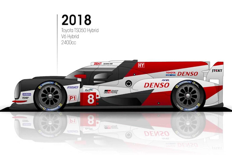 2018 y 2019: Toyota TS050 Hybrid