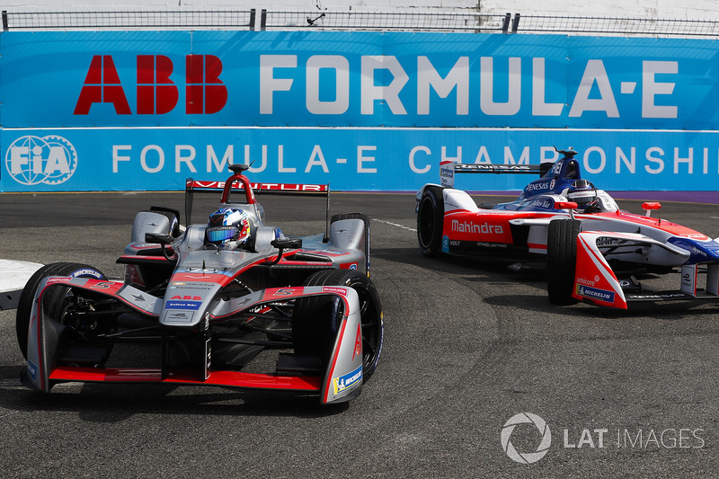 Maro Engel, Venturi Formula E Team, Nick Heidfeld, Mahindra Racing