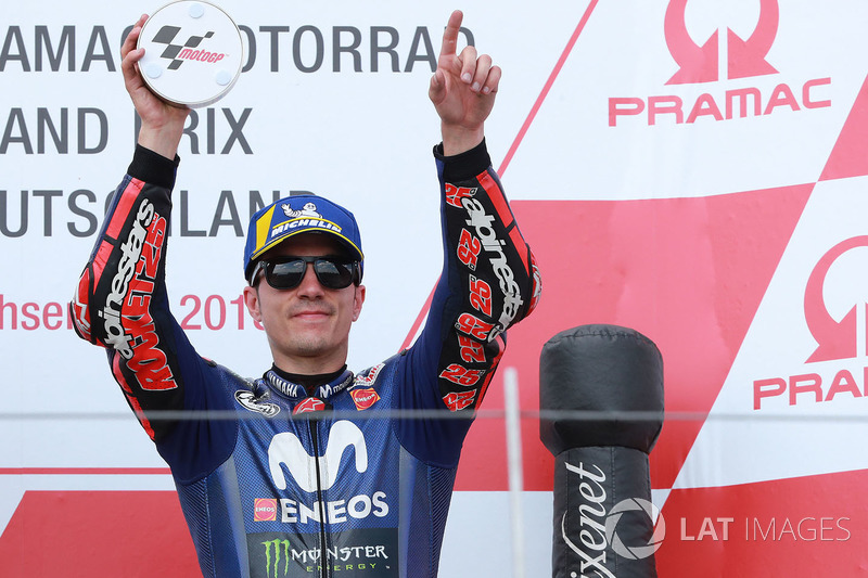 Podium : le troisième, Maverick Viñales, Yamaha Factory Racing