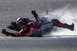 Авария: Хорхе Лоренсо, Ducati Team