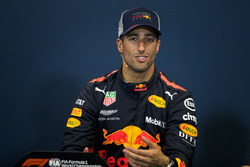 Race winner Daniel Ricciardo, Red Bull Racing in the Press Conference