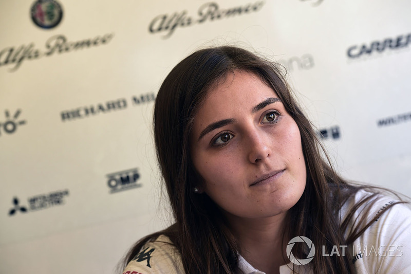 Tatiana Calderón, Alfa Romeo Sauber F1, piloto de pruebas