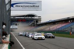 Safety car start practice