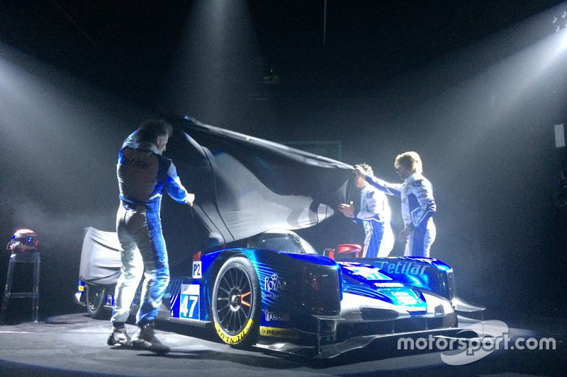 I piloti Roberto Lacorte, Giorgio Sernagiotto e Andrea Belicchi tolgono il velo dalla Dallara Gibson LMP2