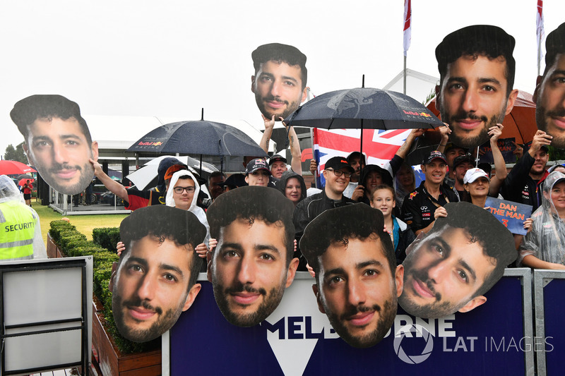 Daniel Ricciardo, Red Bull Racing taraftarları