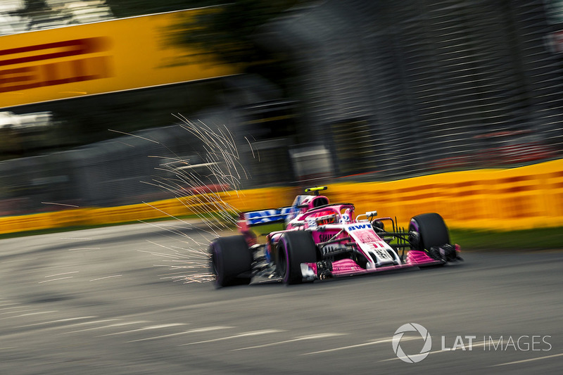 12. Естебан Окон, Force India VJM11 - 0