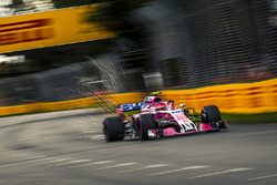 Esteban Ocon, Force India VJM11 sparks