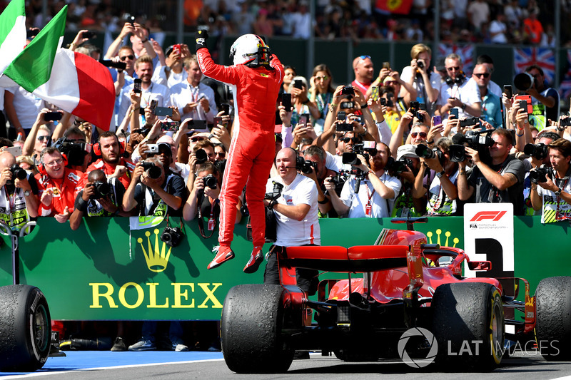 Победитель Себастьян Феттель, Ferrari