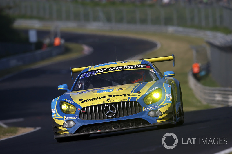 #5 Mercedes-AMG Team Black Falcon Mercedes-AMG GT3: Yelmer Buurman, Thomas Jäger, Jan Seyffarth, Luca Stolz