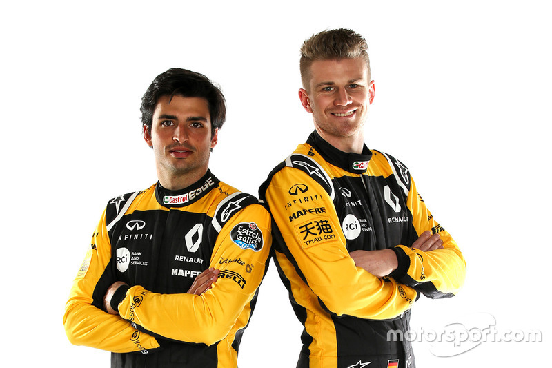 Carlos Sainz Jr., Nico Hulkenberg, Renault Sport F1 Team