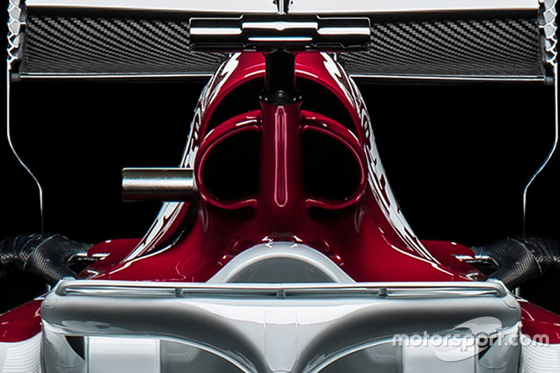 Sauber C37 detail