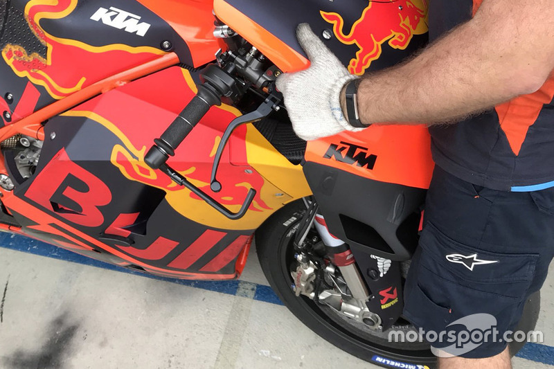 Red Bull KTM Factory Racing fairing detail