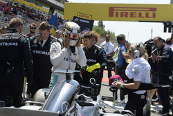 Lewis Hamilton, Mercedes AMG F1 on the grid