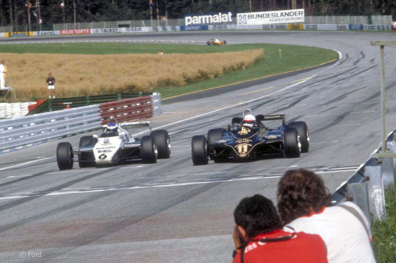 Keke Rosberg ve Elio de Angelis