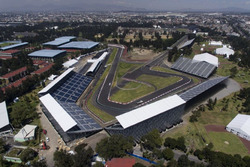 Preparaciones del autódromo Hermanos Rodríguez