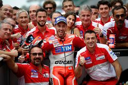 Le poleman Andrea Dovizioso, Ducati Team