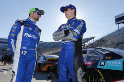 Jeff Gordon, Hendrick Motorsports Chevrolet, Ricky Stenhouse Jr., Roush Fenway Racing Ford