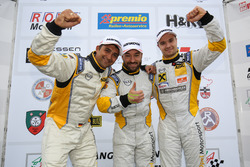 Podium: Meister Opel Astra OPC Cup: Marcel Hartl, Glib Kutepov, David Griessner