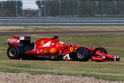 Esteban Gutierrez, Ferrari, teste les pneus 2017