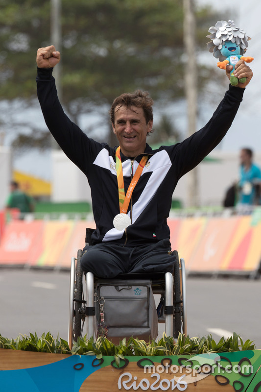 Zilver voor Alex Zanardi