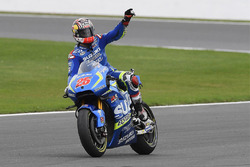 Race winner Maverick Viñales, Team Suzuki MotoGP