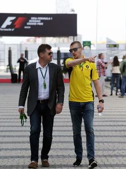 Сергей Сироткин, тестовый пилот Renault Sport F1 Team