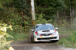 Mike Young, Malcolm Read, Subaru Impreza WRX, Cusco Racing