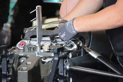 Mercedes AMG F1 W07 Hybrid, dettaglio anteriore