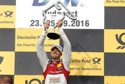 Podium: le vainqueur Edoardo Mortara Audi Sport Team Abt Sportsline, Audi RS 5 DTM
