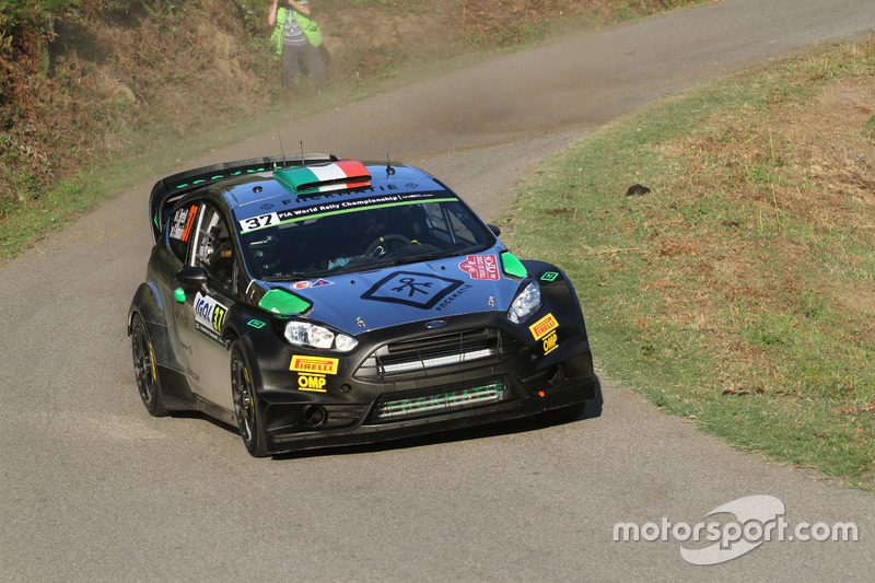 Lorenzo Bertelli, Simone Scattolin, Ford Fiesta WRC, F.W.R.T.