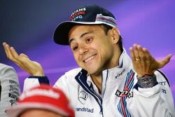 Felipe Massa, Williams, in de FIA persconferentie