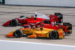 Ryan Hunter-Reay, Andretti Autosport Honda, Carlos Muñoz, Andretti Autosport Honda