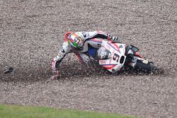 Danilo Petrucci, Pramac Racing crash