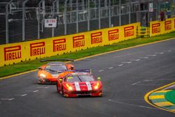 #49 DeFelice Homes, Ferrari 488 GT3: Andrea Montermini, Benny Simonsen