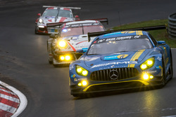 #9 AMG-Team Black Falcon, Mercedes-AMG GT3: Hubert Haupt, Yelmer Buurman, Maro Engel, Dirk Müller