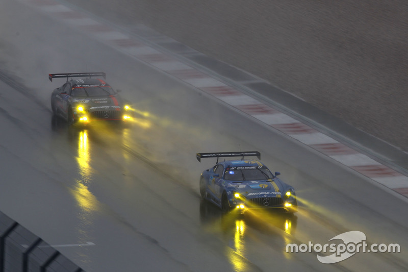 #9 AMG-Team Black Falcon, Mercedes-AMG GT3: Hubert Haupt, Yelmer Buurman, Maro Engel, Dirk Müller