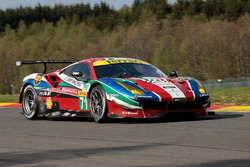 #71 AF Corse Ferrari 488 GTE: Davide Rigon, Sam Bird