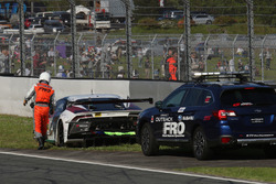 #88 JLOC Lamborghini GT3: Kimiya Sato, Kazuki Hiramine retired from the race